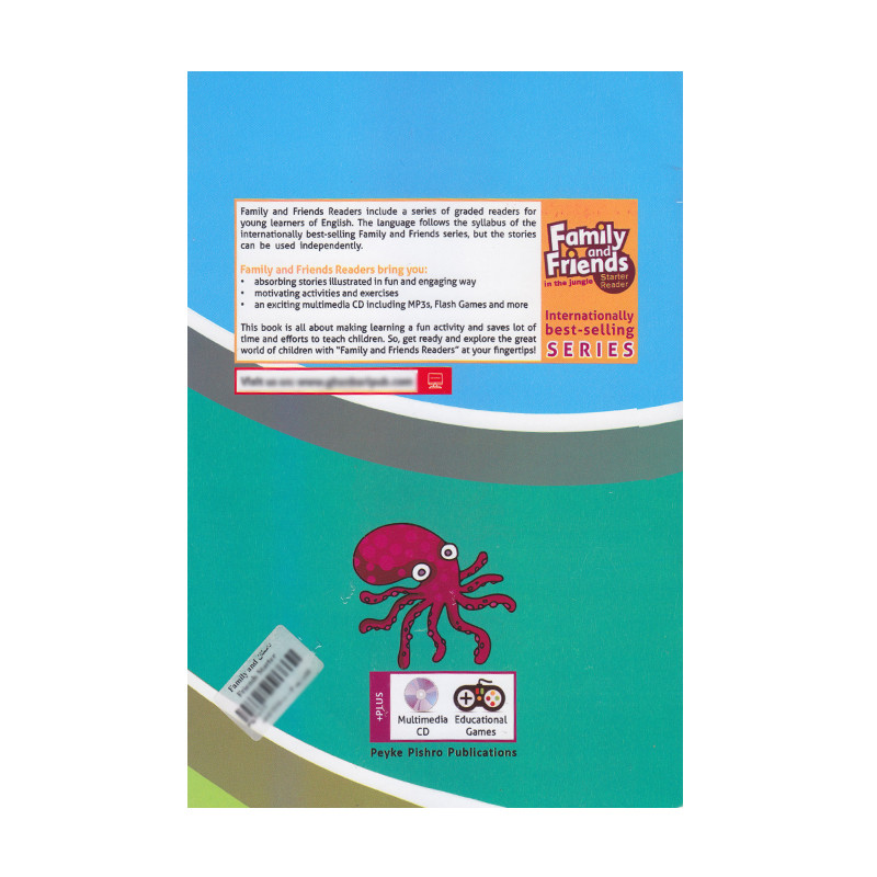 کتاب Family And Friends Starter Reader In The Jungle اثر Abdollah Ghanbari And Arash Ghanbari انتشارات الوندپویان