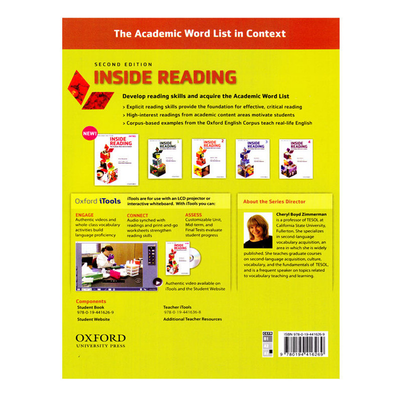 کتاب Inside Reading اثر Lawrence j. Zwier And Bruce Rubin انتشارات اشتیاق نور جلد 2 و 3