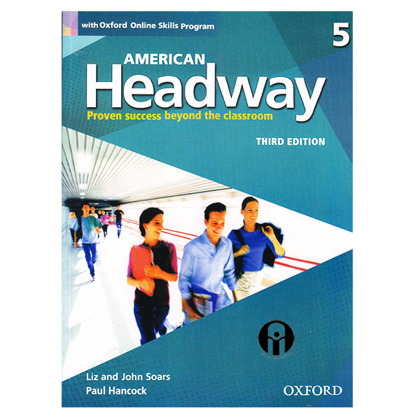کتاب American Headway 5 3rd اثر John and Liz Soars انتشارات الوندپویان