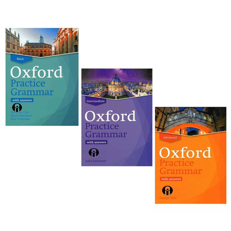کتاب Oxford Practice Grammar Updated Edition اثر جمعی از نویسندگان انتشارات الوندپویان سه جلدی