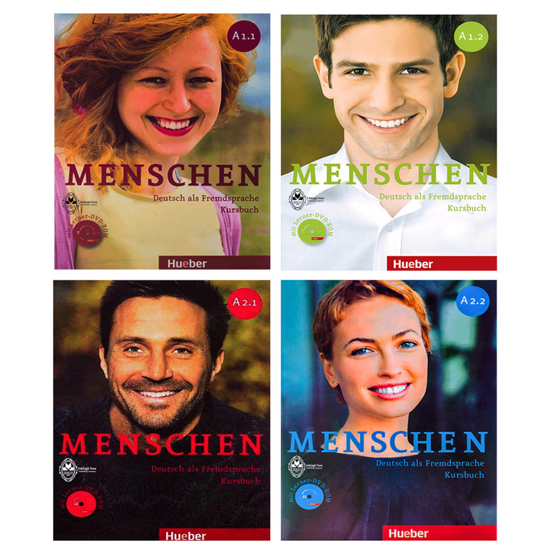 کتاب Menschen A اثر جمعی از نویسندگان انتشارات اشتیاق نور چهار جلدی