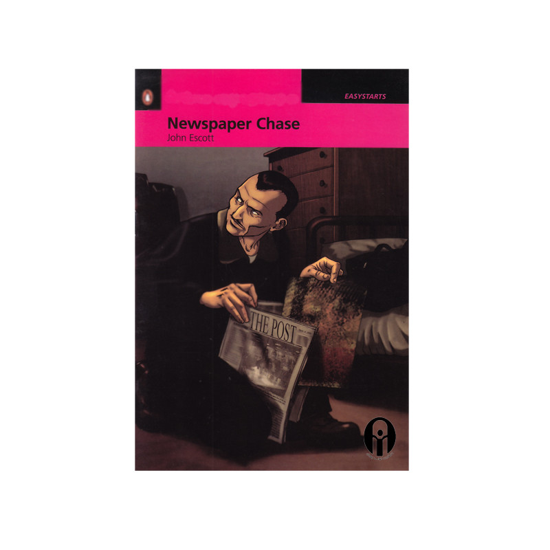 کتاب NEWSPAPER CHASE اثر John Escott انتشارات الوندپویان 