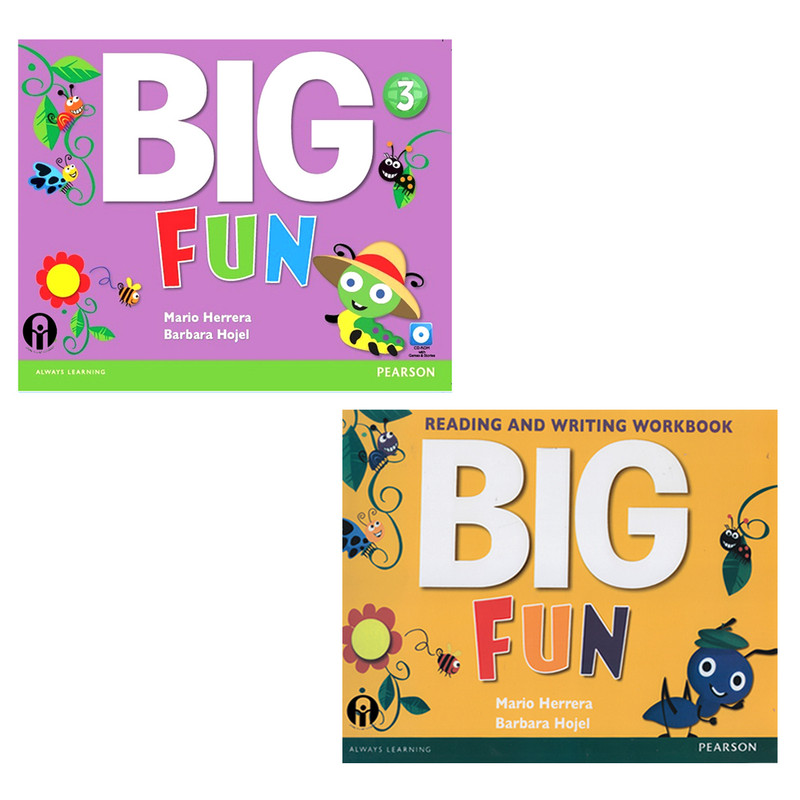 کتاب Big Fun 3 اثر Mario Herrera And Barbara Hoje انتشارات الوندپویان دو جلدی