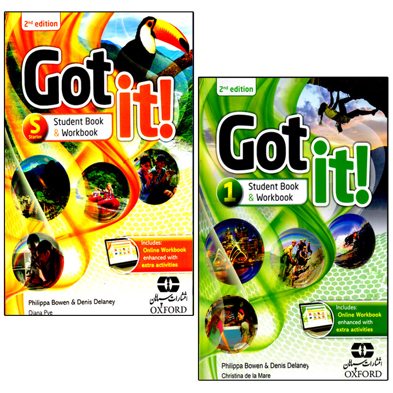 کتاب Got It Second Edition اثر جمعی از نویسندگان انتشارات سپاهان دو جلدی