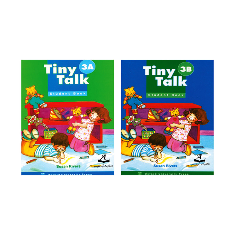 کتاب Tiny Talk 3 اثر Susan Rivers انتشارات آرماندیس دو جلدی