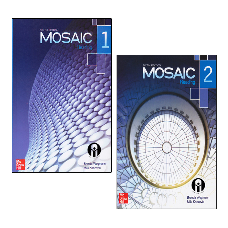کتاب Mosaic Reading Sixth Edition اثر Brenda Wegmann And Miki Knezevic انتشارات الوندپویان دوجلدی