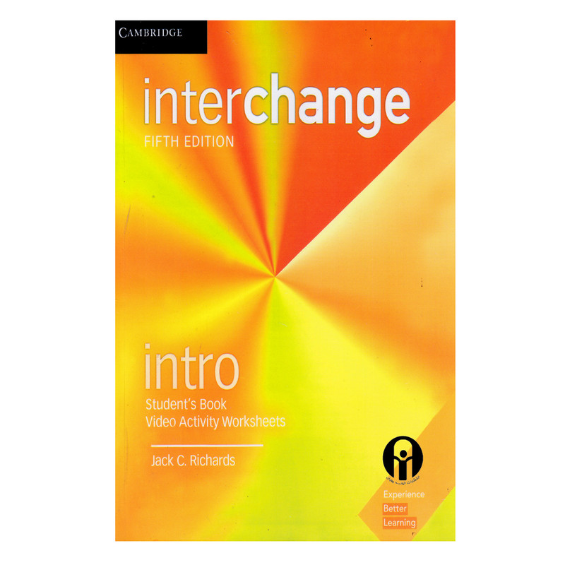 کتاب Interchange Intro With Video Activity Worksheets Fifth Edition اثر Jack C. Richards انتشارات الوندپویان