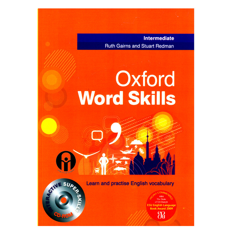 کتاب Oxford word skills Intermediate اثر Ruth Gairns And Stuart Redman انتشارات الوندپویان