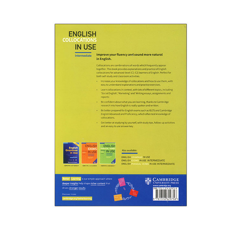 کتاب English Collocations In Use Intermediate اثر Felicity O Dell And Michael Mccarty انتشارات اشتیاق نور