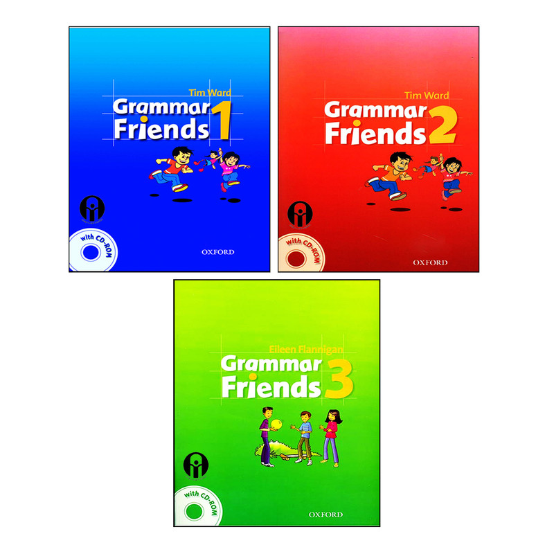 کتاب Grammar Friends اثر Tim Ward And Eileen Flannigan انتشارات الوندپویان جلد ۱ تا ۳