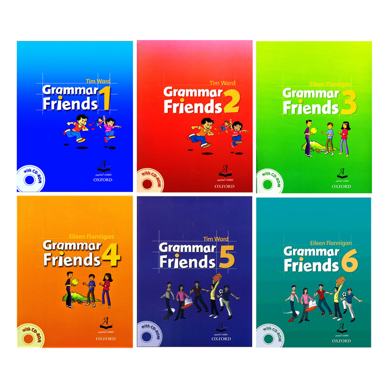 کتاب Grammar Friends اثر Tim Ward And Eileen Flannigan انتشارات آرماندیس جلد ۱ تا ۶