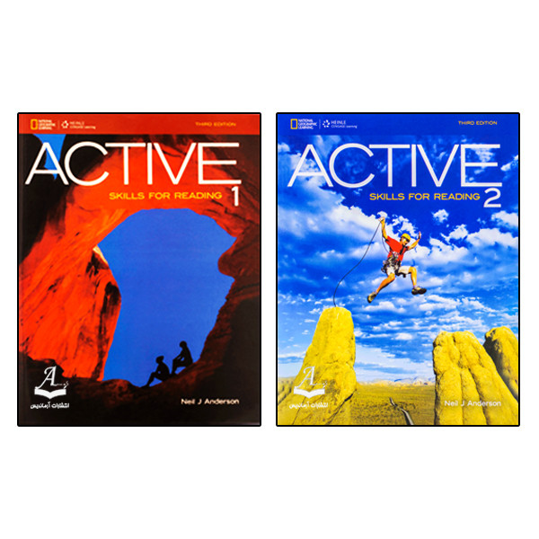 کتاب Active Skills For Reading اثر Neil J Anderson انتشارات آرماندیس 2 جلدی