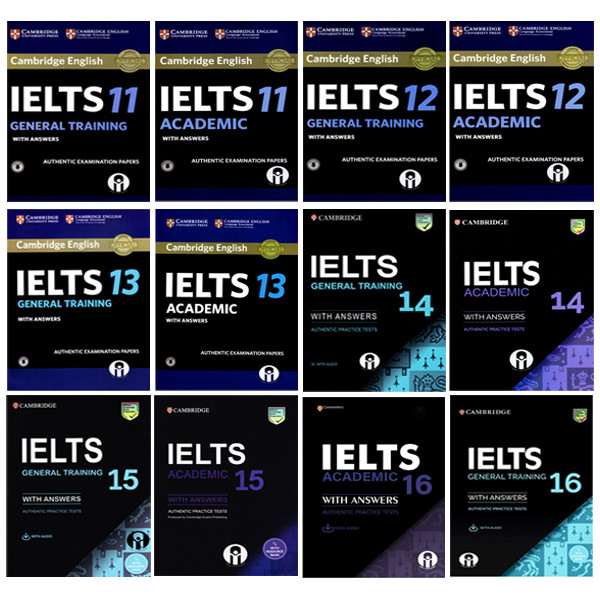 کتاب Cambridge IELTS اثر جمعی از نویسندگان انتشارات الوندپویان 12 جلدی