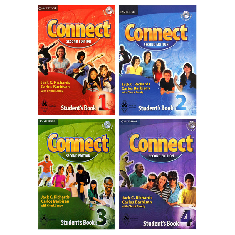 کتاب Connect اثر جمعی از نویسندگان انتشارات اشتیاق نور 4 جلدی