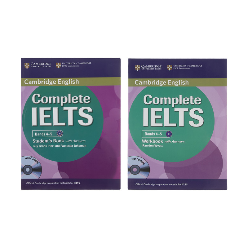 کتاب Complete IELTS Bands 4-5 B1 اثر Guy Brook-Hart And Vanessa Jakeman انتشارات الوند پویان دوجلدی