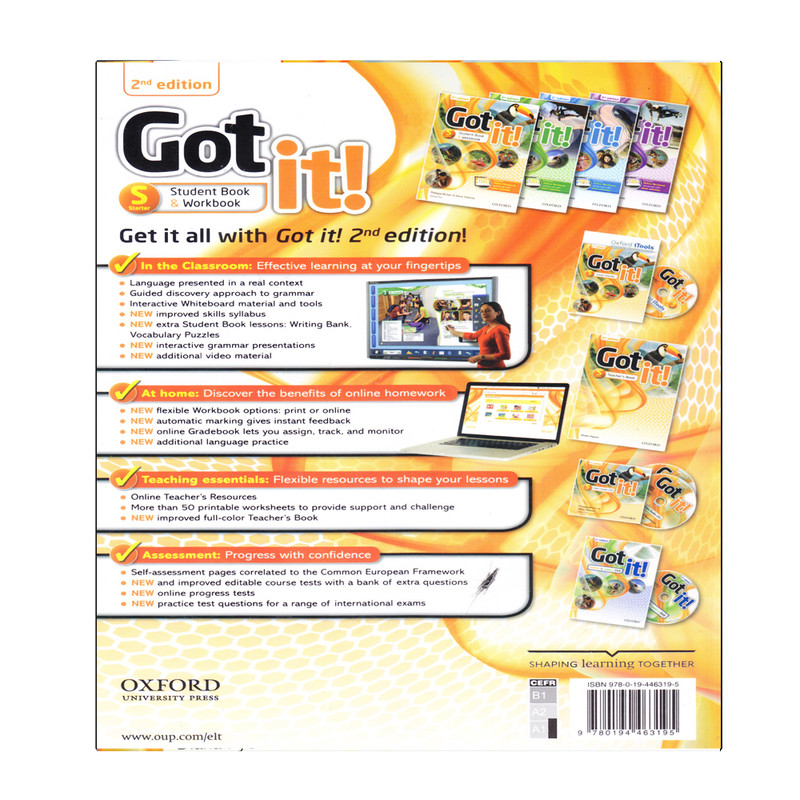 کتاب Got It اثر جمعی از نویسندگان انتشارات الوندپویان دو جلدی