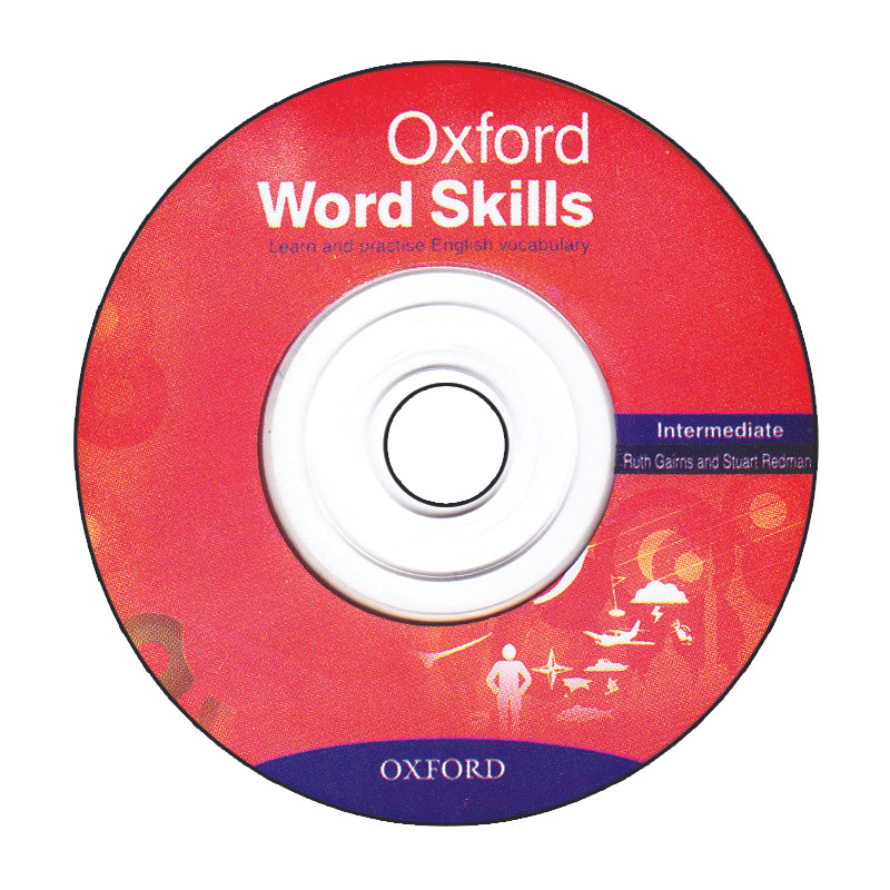 کتاب Oxford word skills Intermediate اثر Ruth Gairns And Stuart Redman انتشارات الوندپویان دو جلدی