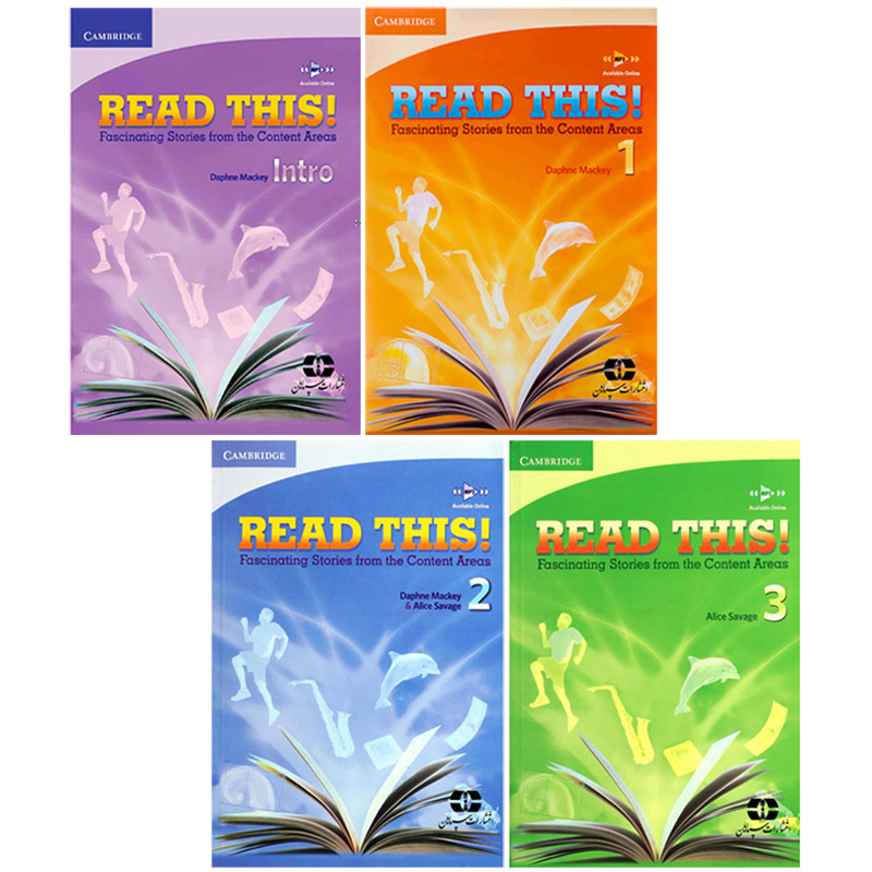 کتاب Read This اثر Daphne Mackey And Alice Savage انتشارات سپاهان 4 جلدی