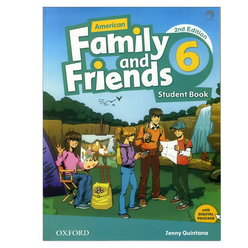 کتاب American Family and Friends 6 NEW Edition اثر Naomi Simmons انتشارات دنیای زبان