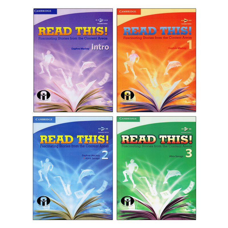 کتاب Read This اثر Daphne Mackey And Alice Savage انتشارات الوندپویان چهار جلدی