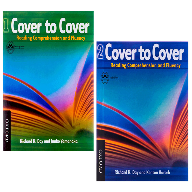 کتاب Cover To Cover Reading Comprehension And Fluency اثر Richard R. Day And Junko Yamanaka انتشارات اشتیاق نور 2 جلدی