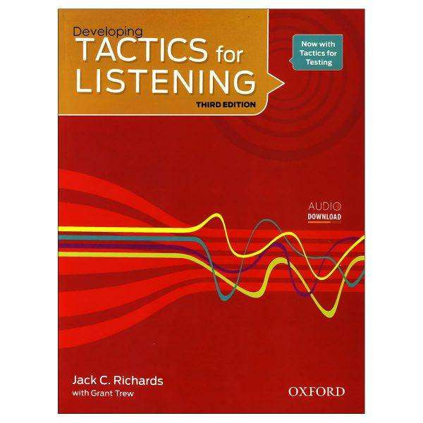 کتاب Tactics for listening 3rd developing اثر jack c richards انتشارات جنگل