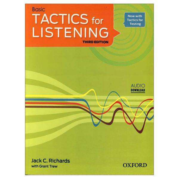 کتاب Tactics for listening 3rd basic اثر jack c richards انتشارات جنگل