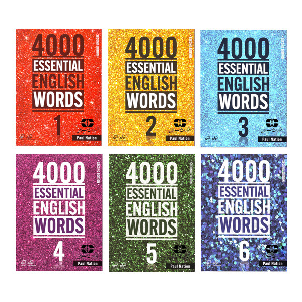 کتاب 4000 Essential English Words اثر Paul Nation انتشارات سپاهان 6 جلدی