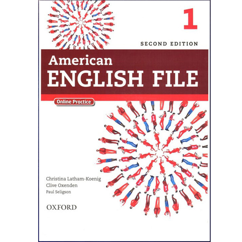 کتاب American English File 1  اثر جمعی از نویسندگان انتشارات هدف نوین