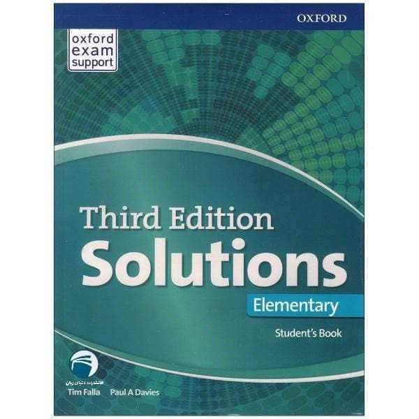  کتاب Solutions Elementary اثر Paul A. Davies and Tim Falla انتشارات دنیای زبان