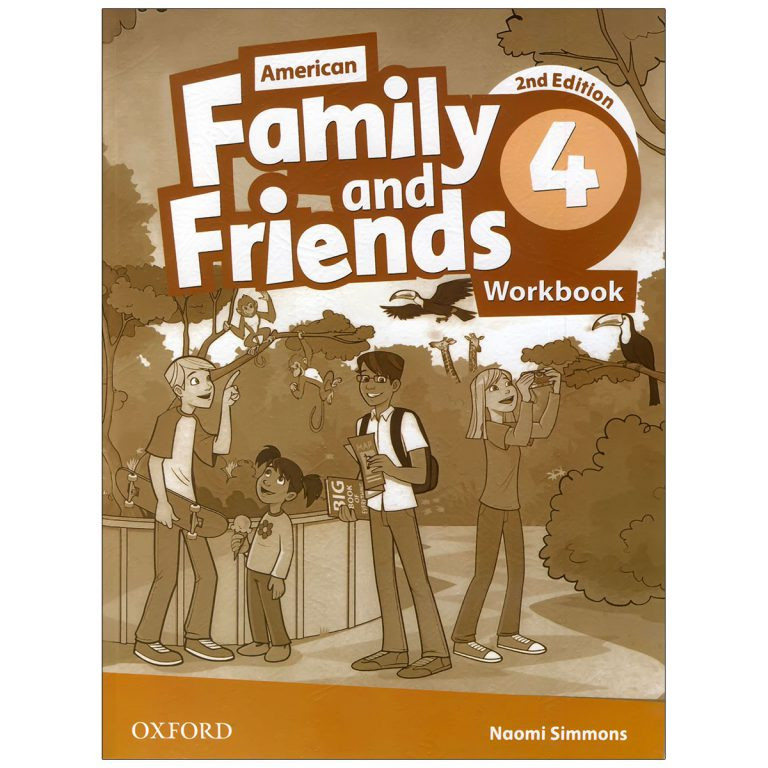 کتاب American Family and Friends 2nd 4 اثر Naomi Simmons انتشارات رهنما