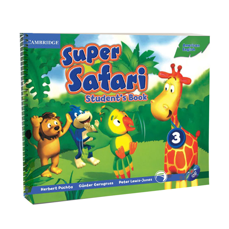 کتاب Super safari 3 اثر جمعی از نویسندگان انتشارات دنیای زبان