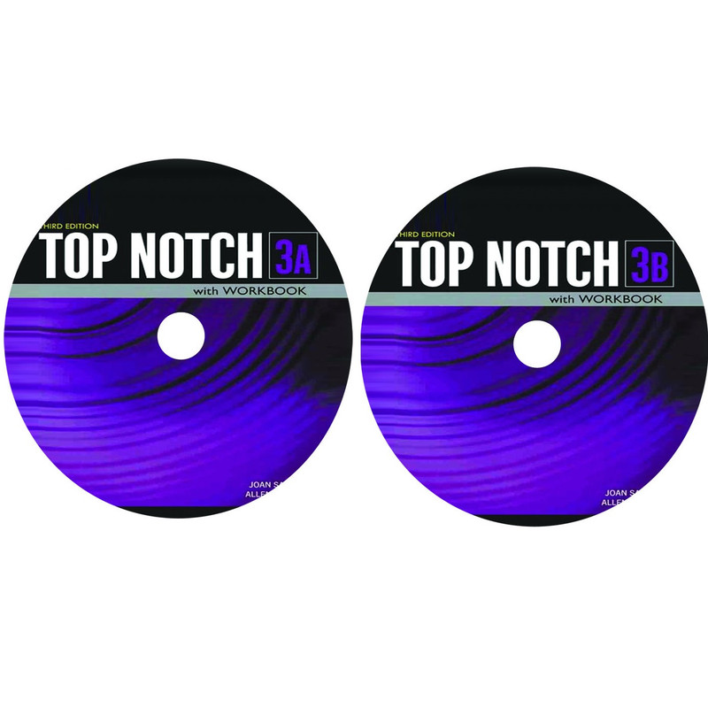 کتاب Top Notch 3 Third Edition اثر Joan Saslow and Allen Ascher انتشارات Pearson دو جلدی
