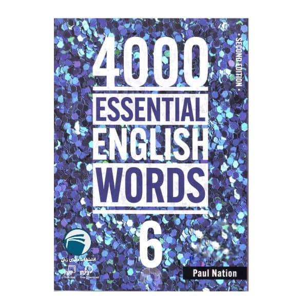 کتاب 4000 Essential English Words اثر Paul Nation انتشارات دنیای زبان جلد 6