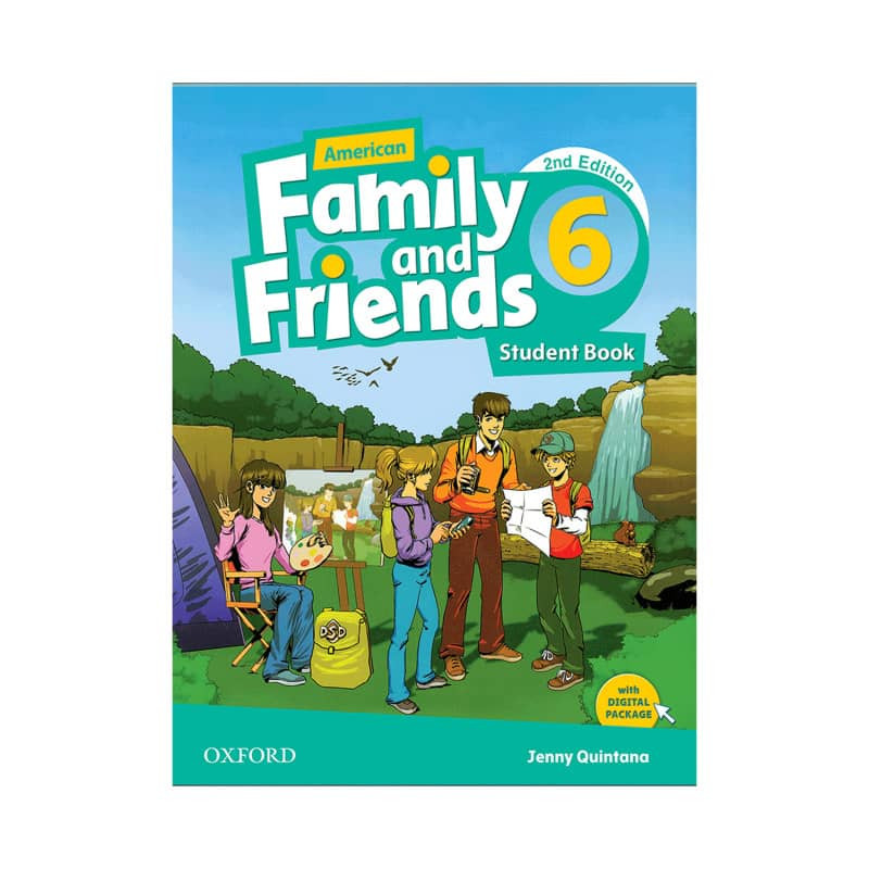 کتاب American Family and Friends 6 2nd Edition اثر جمعی از نویسندگان انتشارات Oxford