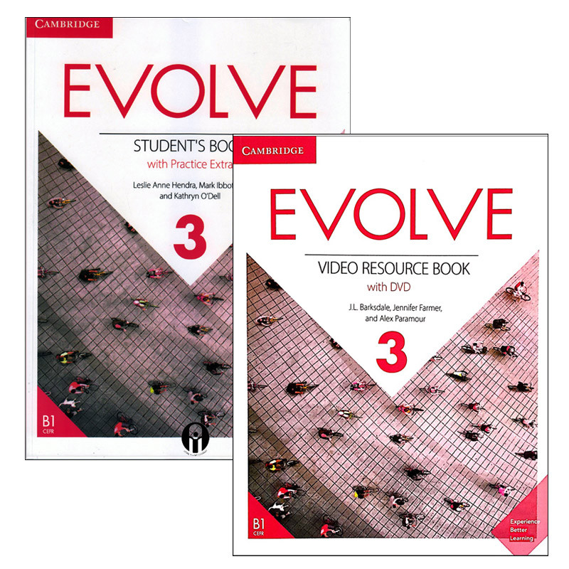 کتاب EVOLVE 3 اثر جمعی از نویسندگان انتشارات الوندپویان 2 جلدی