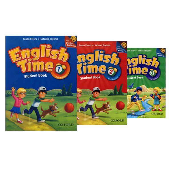 کتاب English Time اثر Susan River and Setsoko Toyama انتشارات زبان مهر جلد1تا 3