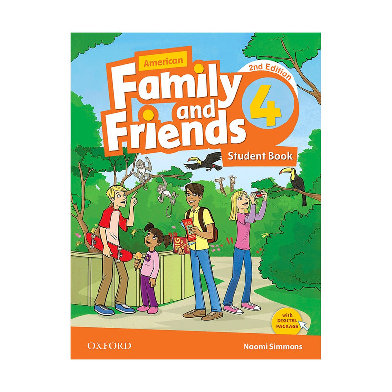کتاب American Family and Friends 2nd Edition اثر Naomi Simmons انتشارات Oxford