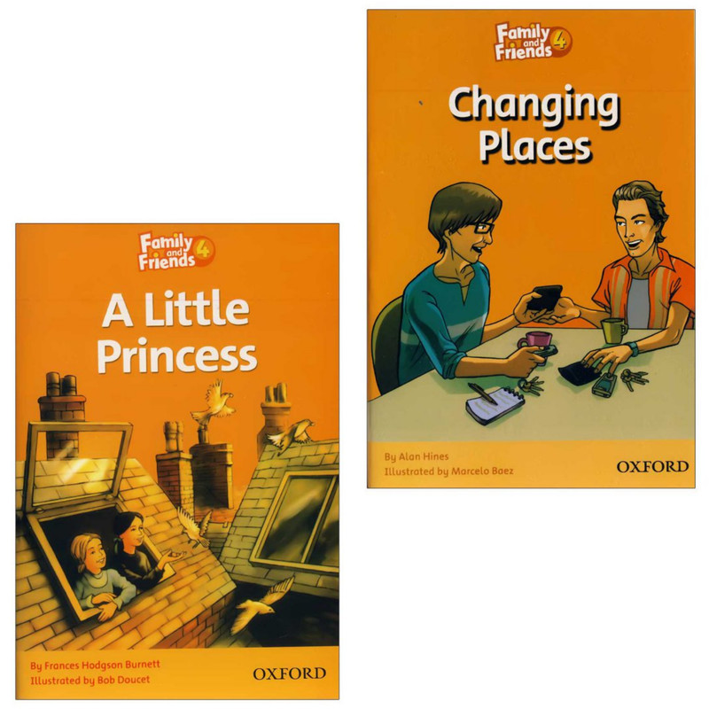 کتاب Family and Friends Readers 4  اثر Frances Hodgson Burnett انتشارات Oxford دوجلدی