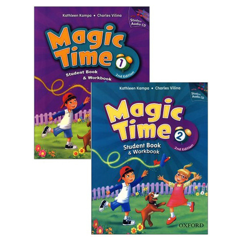 کتاب Magic Time 2nd اثر Kathleen Kampa And Charles Vilina انتشارت هدف نوین 2 جلدی