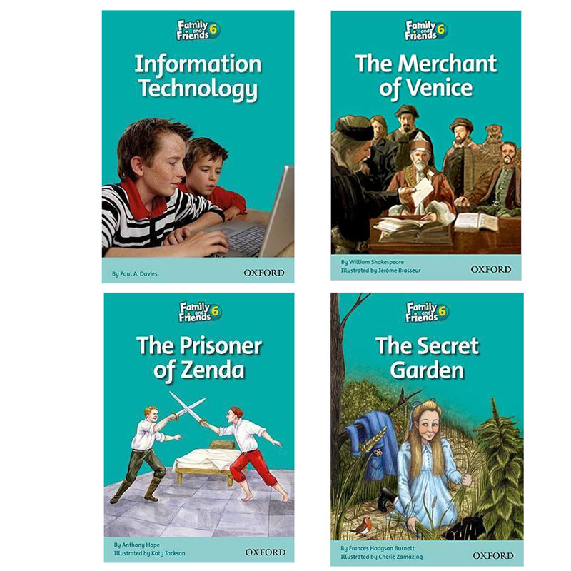 کتاب Family And Friends 6 اثر جمعی از نویسندگان انتشارات هدف نوین 4 جلدی