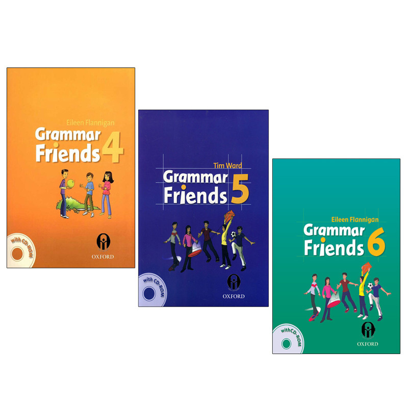 کتاب Grammar Friends اثر Tim Ward And Eileen Flannigan انتشارات الوندپویان جلد 4 تا 6