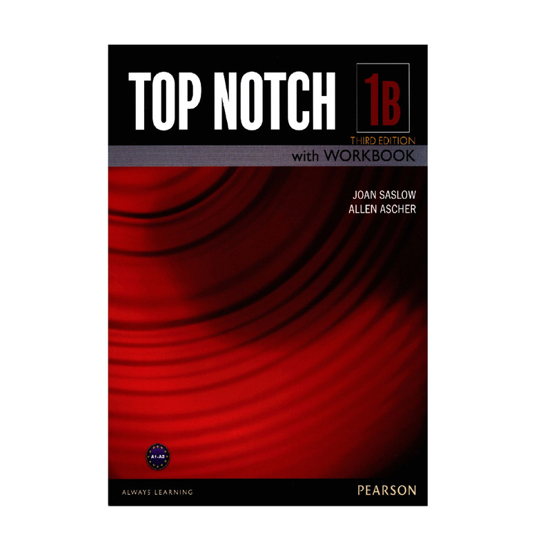 کتاب Top Notch 1B Students Book اثر Joan Saslow انتشارات Pearson Longman
