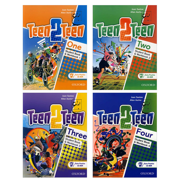 کتاب Teen 2 Teen اثر جمعی از نویسندگان انتشارات ابداع 4 جلدی