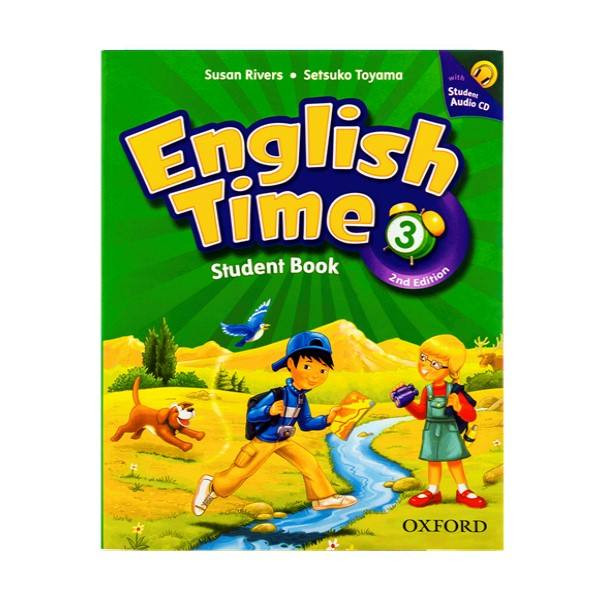 کتاب English time 3 new اثر جمعی از نویسندگان انتشارات اُبوک لنگویج