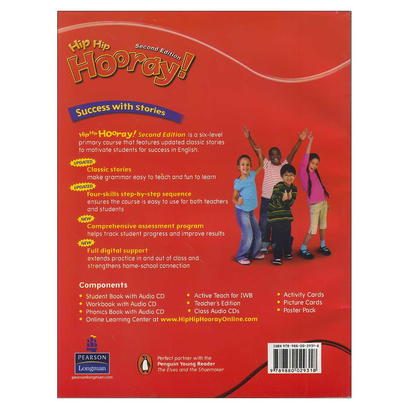 کتاب Hip Hip Hooray 1 اثر جمعی از نویسندگان انتشارات لانگمن 