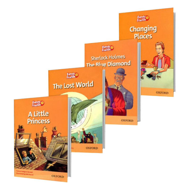 کتاب Family and Friends 4 اثر Sir Arthur Conan Doyle انتشارات OXFORD