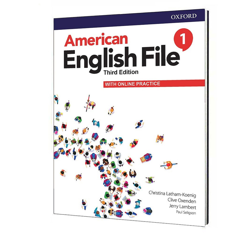 کتاب American English File 1 3rd اثر Christina Latham and Clive Oxenden انتشارات OXFORD