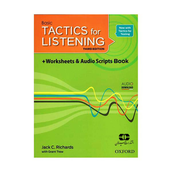 کتاب Basic Tactics For Listening Third Edition اثر Jack C. Richards and Grant Trew انتشارات سپاهان