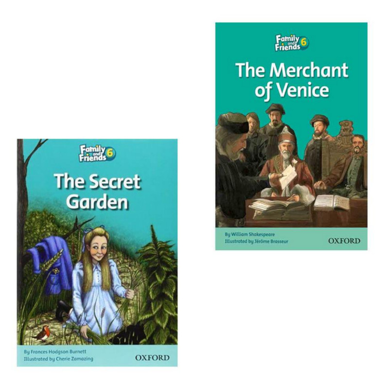  کتاب Family and Friends Readers 6 اثر جمعی از نویسندگان انتشارات Oxford دو جلدی